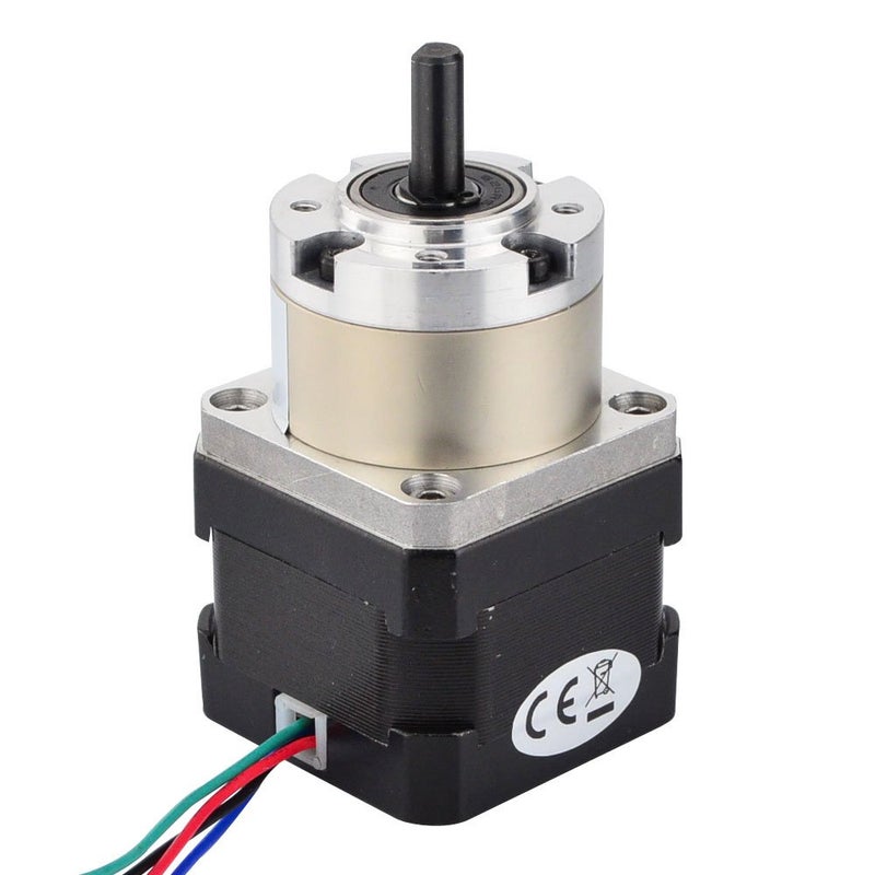 STEPPERONLINE Nema 17 Gear Motor 5:1 Planetary Gear 0.4A CNC Step Motor - Image 2