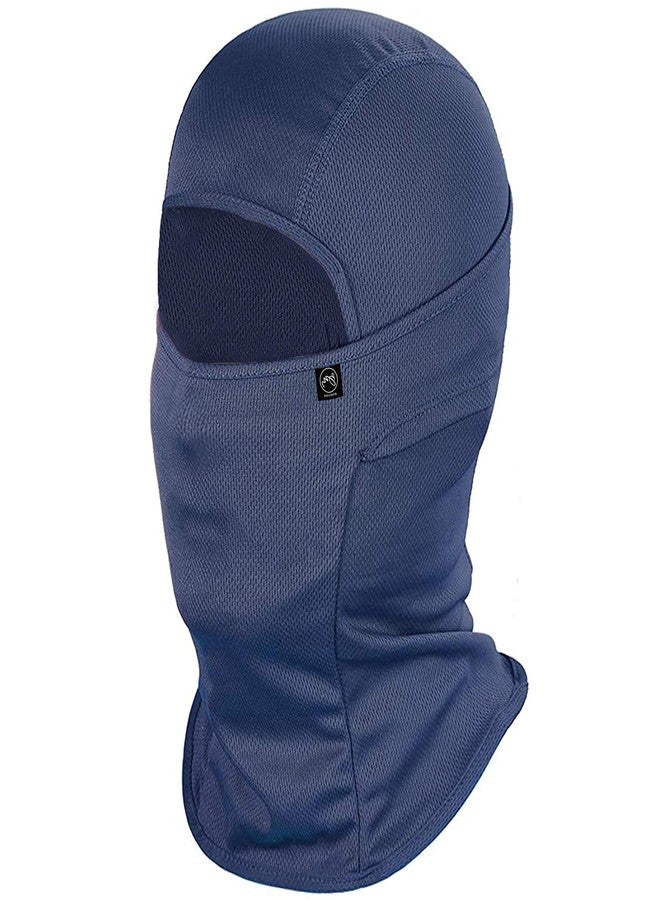BISMAADH Unisex Polyester Balaclava (BLUE-BALACLAVA_Blue_Free Size) - Image 1