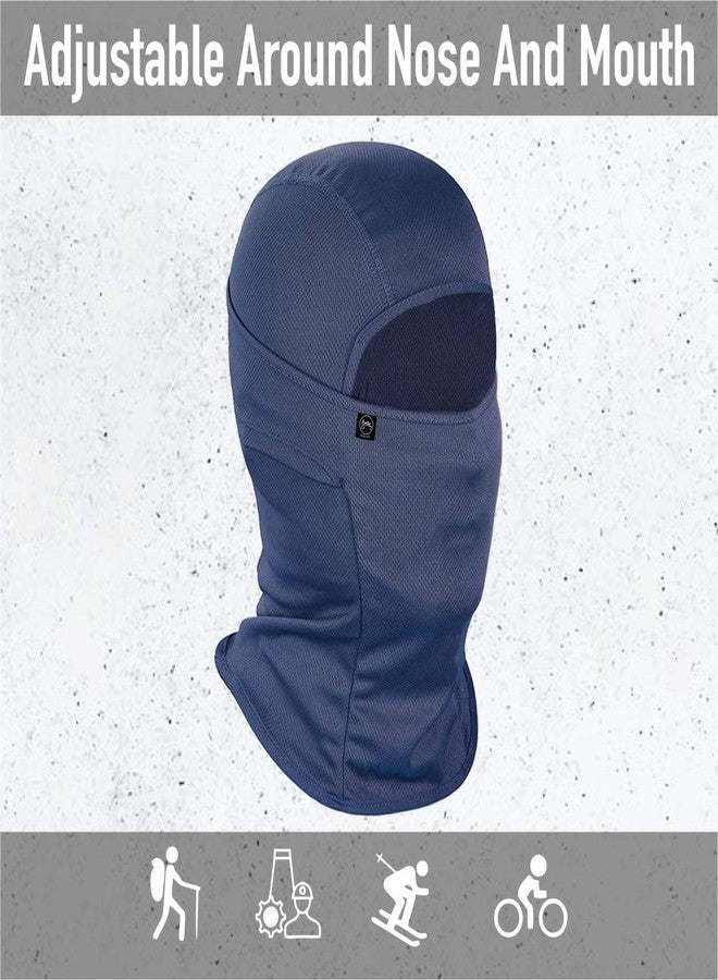 BISMAADH Unisex Polyester Balaclava (BLUE-BALACLAVA_Blue_Free Size) - Image 2