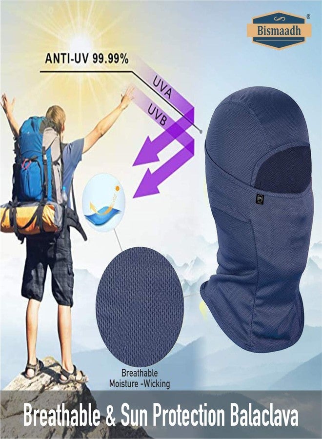 BISMAADH Unisex Polyester Balaclava (BLUE-BALACLAVA_Blue_Free Size) - Image 3