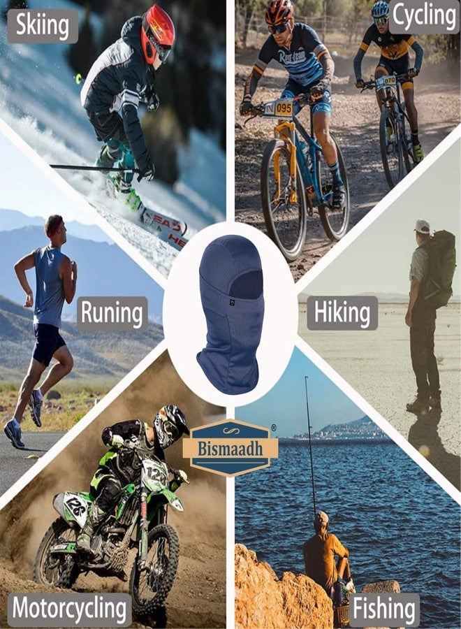 BISMAADH Unisex Polyester Balaclava (BLUE-BALACLAVA_Blue_Free Size) - Image 4