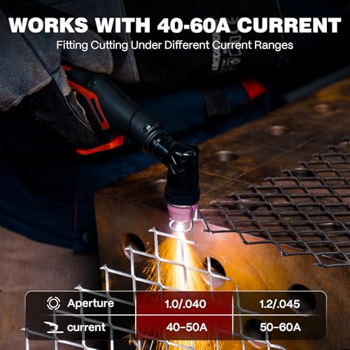 ARCCAPTAIN AG60 Plasma Cutter Torch Consumables 50Pcs 040 SG55 AG60 WSD60 Plasma Cutter Torch Accessories for CUT55 PRO CUT55 PROLUX CUT 55PILOTARCCUT 55PIL0T CUT 60HF CUT 60HF PRO - Image 3