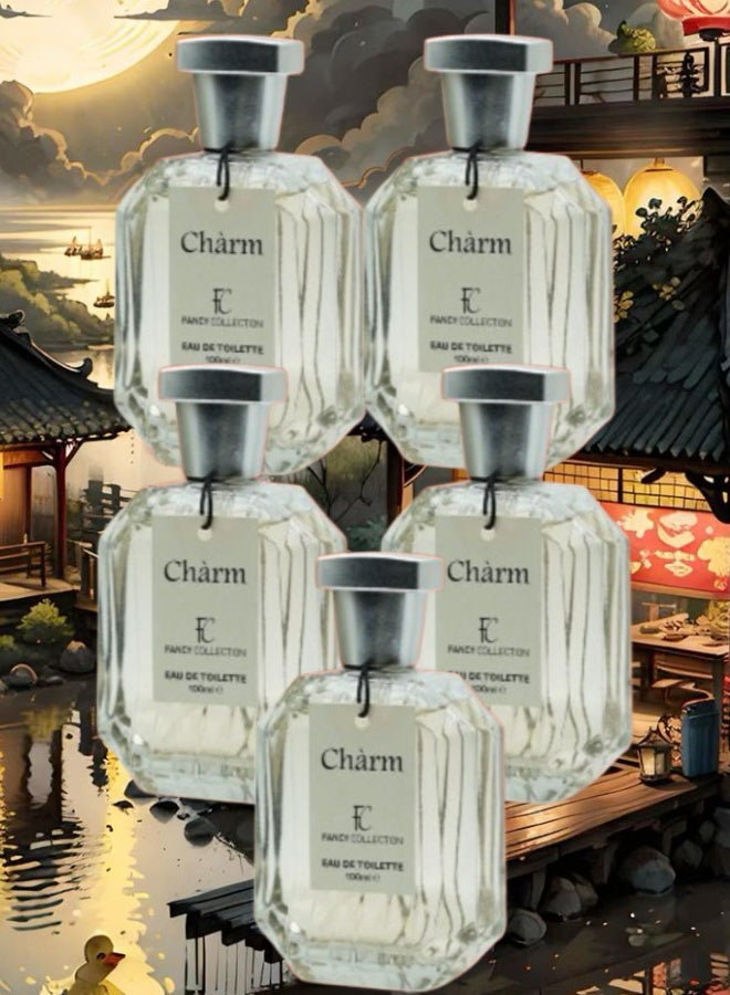 فانسي كوليكشون 5 قطع عطر تشارم 100مل - Image 1
