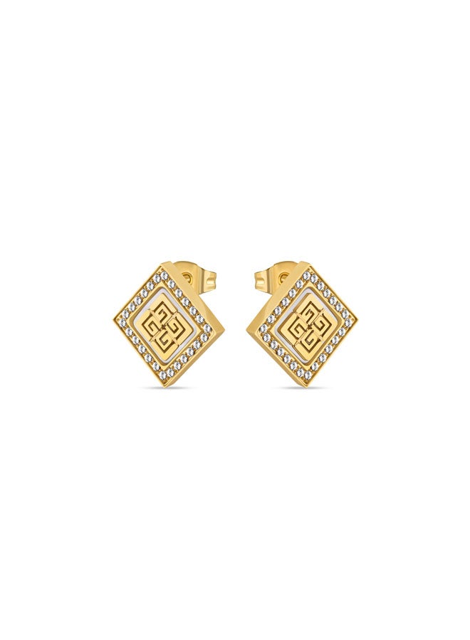 Guy Laroche Clara Gold Plated Earrings for Women's  - Image 2