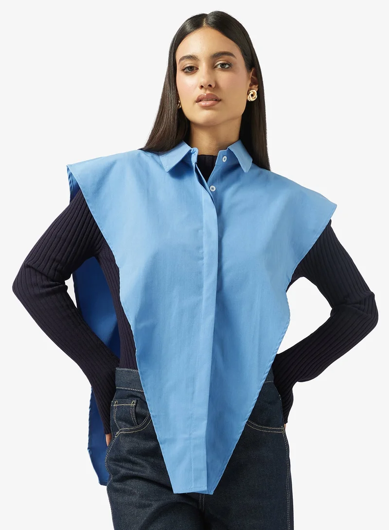 ELLA Shirt With Statement Hem