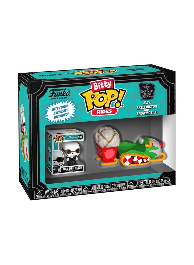 Funko Pop! Bitty Ride: The Nightmare Before Christmas - Jack with Snowmobile - Image 1