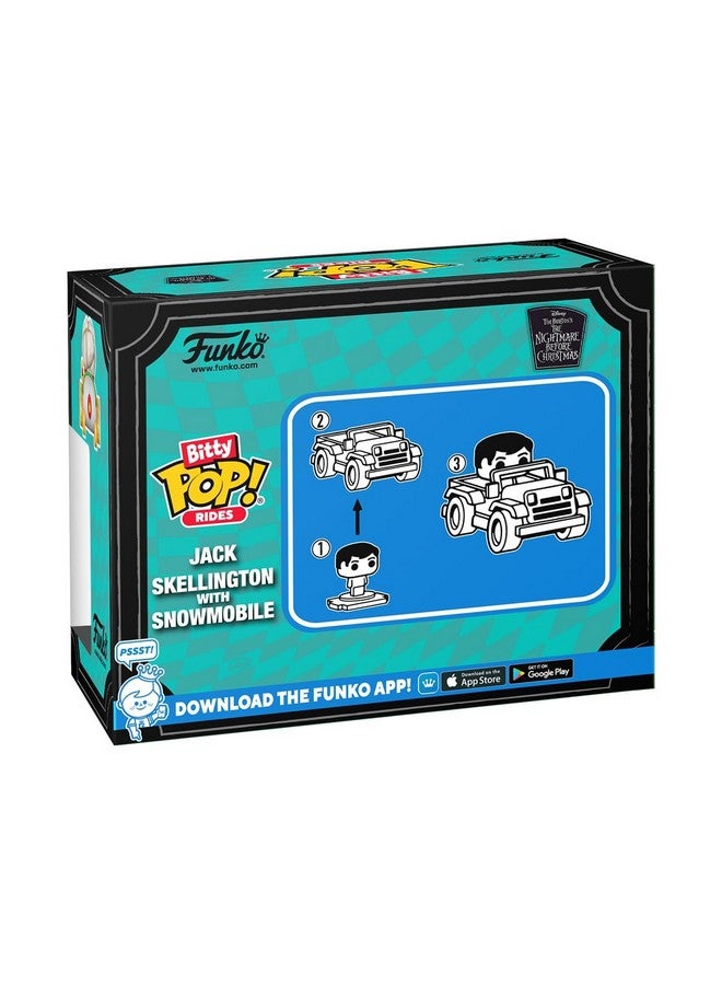 Funko Pop! Bitty Ride: The Nightmare Before Christmas - Jack with Snowmobile - Image 3