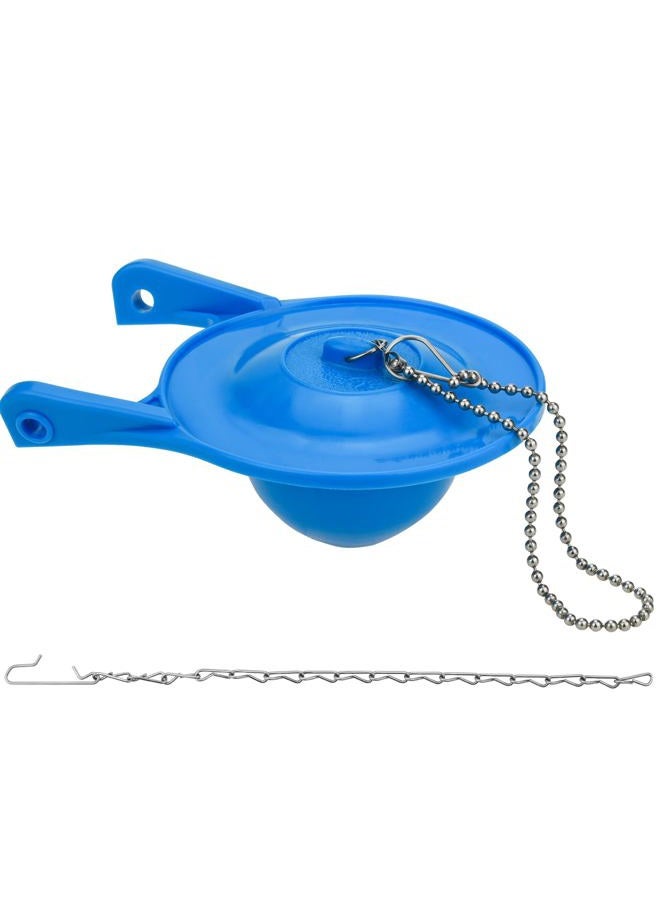 Ullnosoo Gerber Toilet Flapper Replacement, 3 inch Toilet Stopper Kit for Gerber 99-788 with 2 Toilet Handle Chains Fits 3 inch Toilet Flush Valve, Water Saving, Easy to Install - Image 1