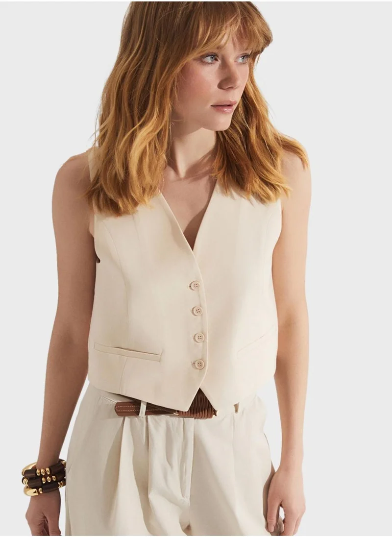 جون High Waist Pants