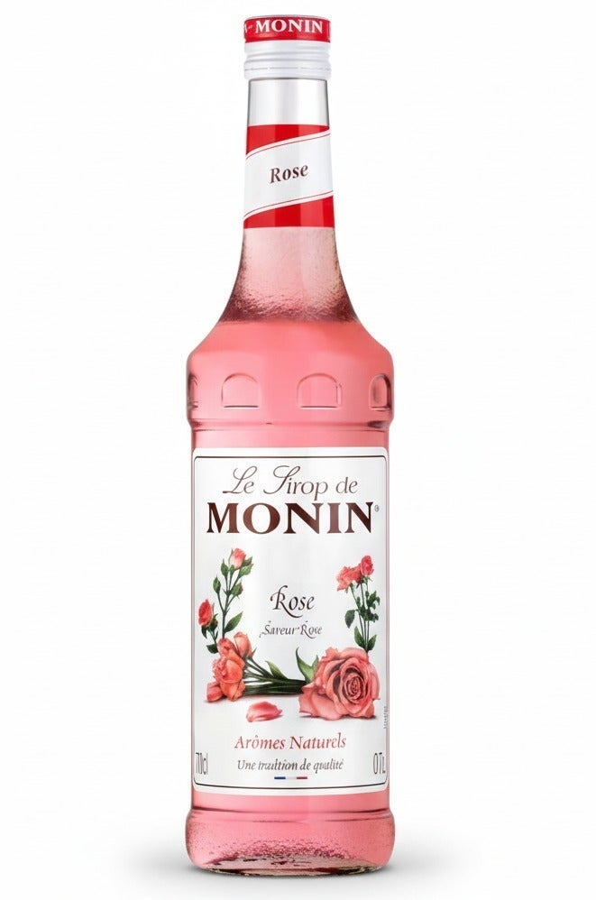 Monin Rose Syrup 700 ml - Image 1