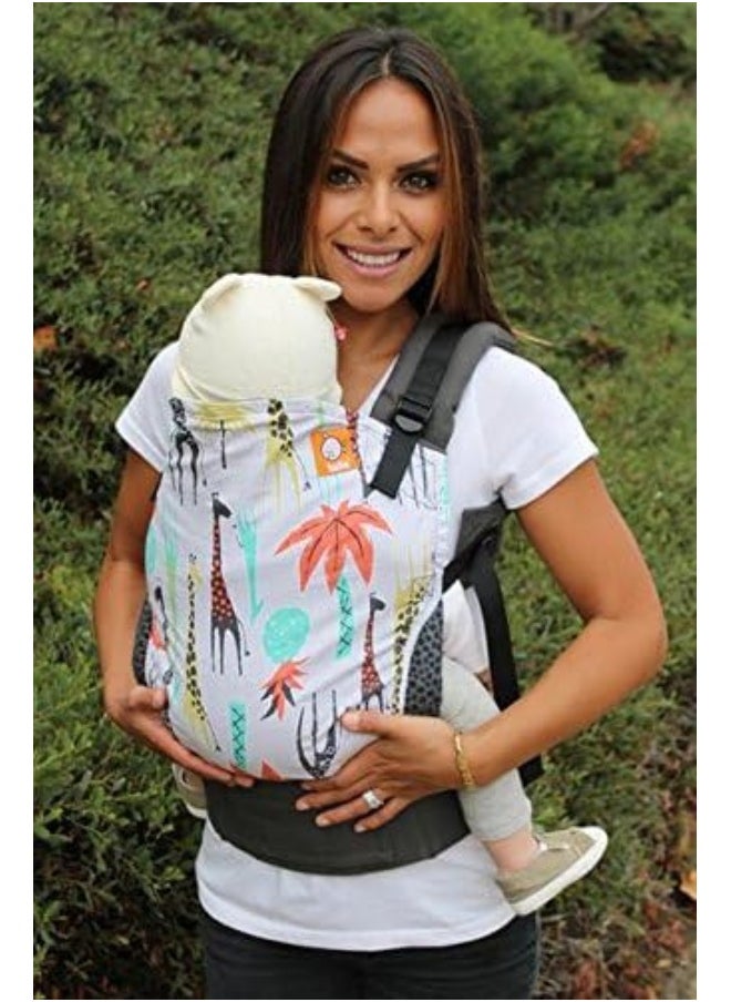 TULA Tula Ergonomic Carrier, Tropical Tower-Standard Size(Baby), 15-45 pounds  - Image 2