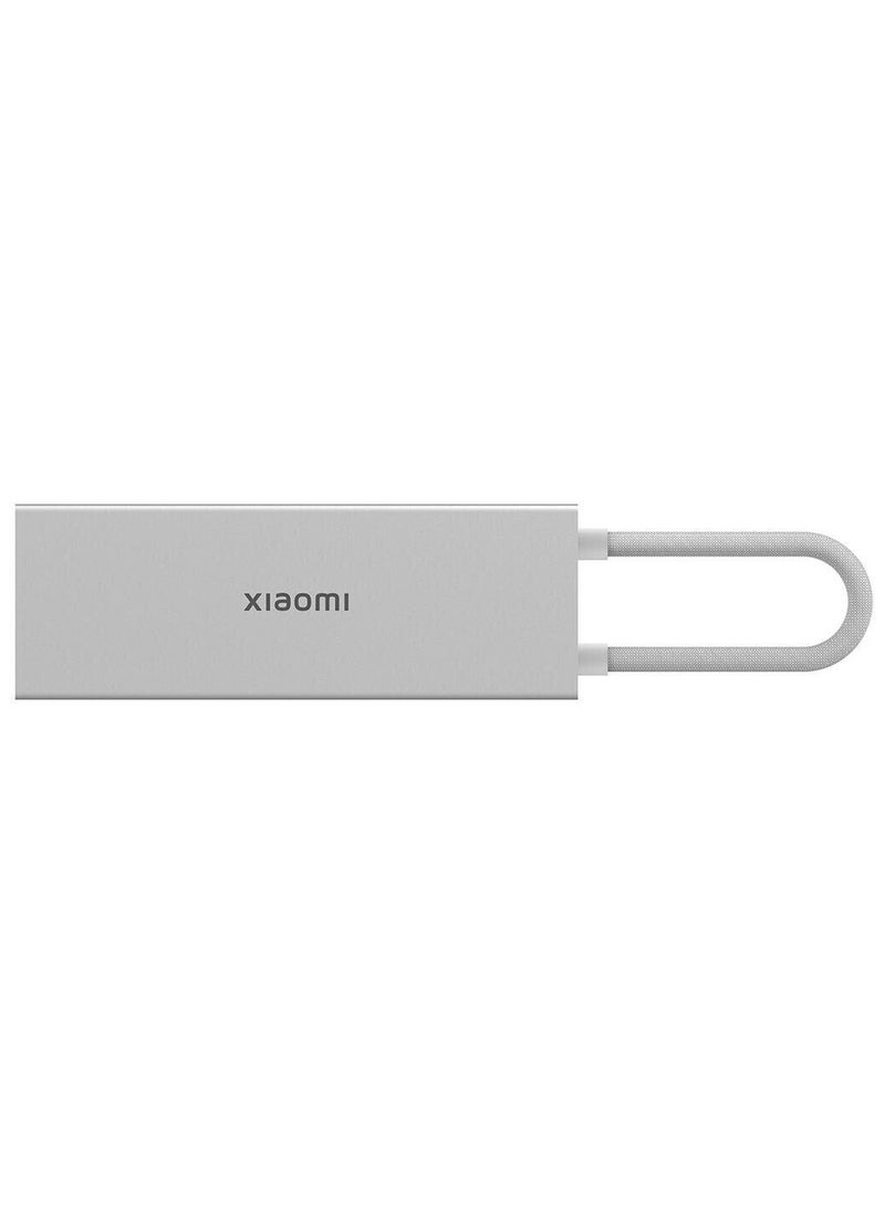 شاومي محور Type-C 5 في 1، محور متعدد الاستخدامات مع USB3.0، HDMI للأجهزة ذات منافذ Type-C، USB-A أو HDMI - Image 2