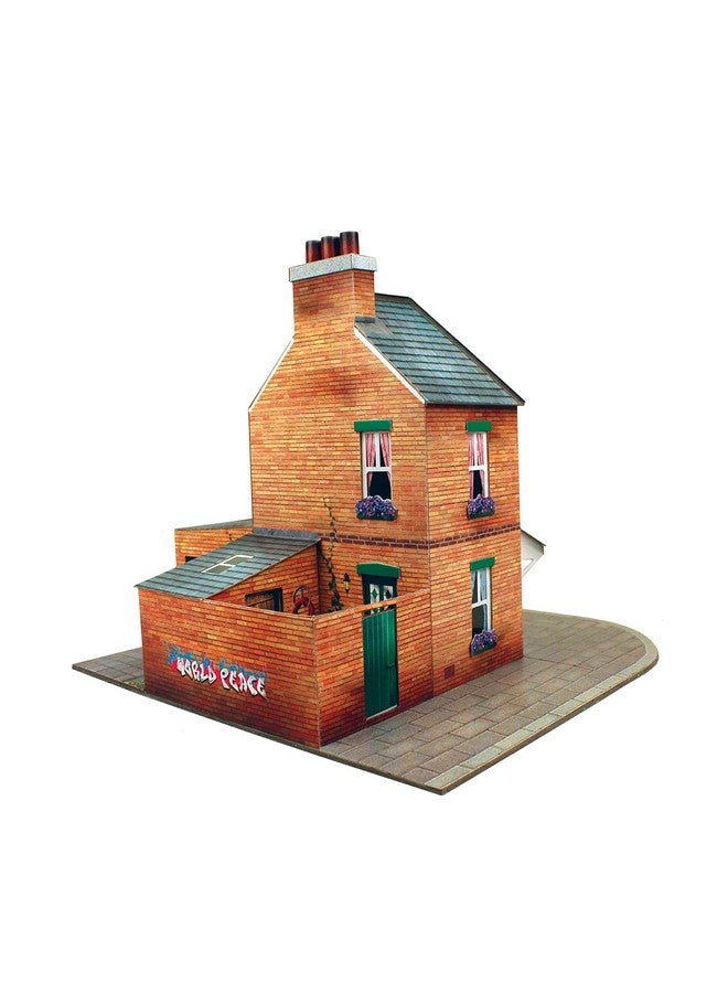 ذا سيتي بيلدر مجموعة صنع نموذج منزل صف الزاوية من The CityBuilder بمقياس 1:43 (7 مم) O Gauge - Image 4