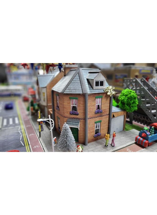 ذا سيتي بيلدر مجموعة صنع نموذج منزل صف الزاوية من The CityBuilder بمقياس 1:43 (7 مم) O Gauge - Image 5