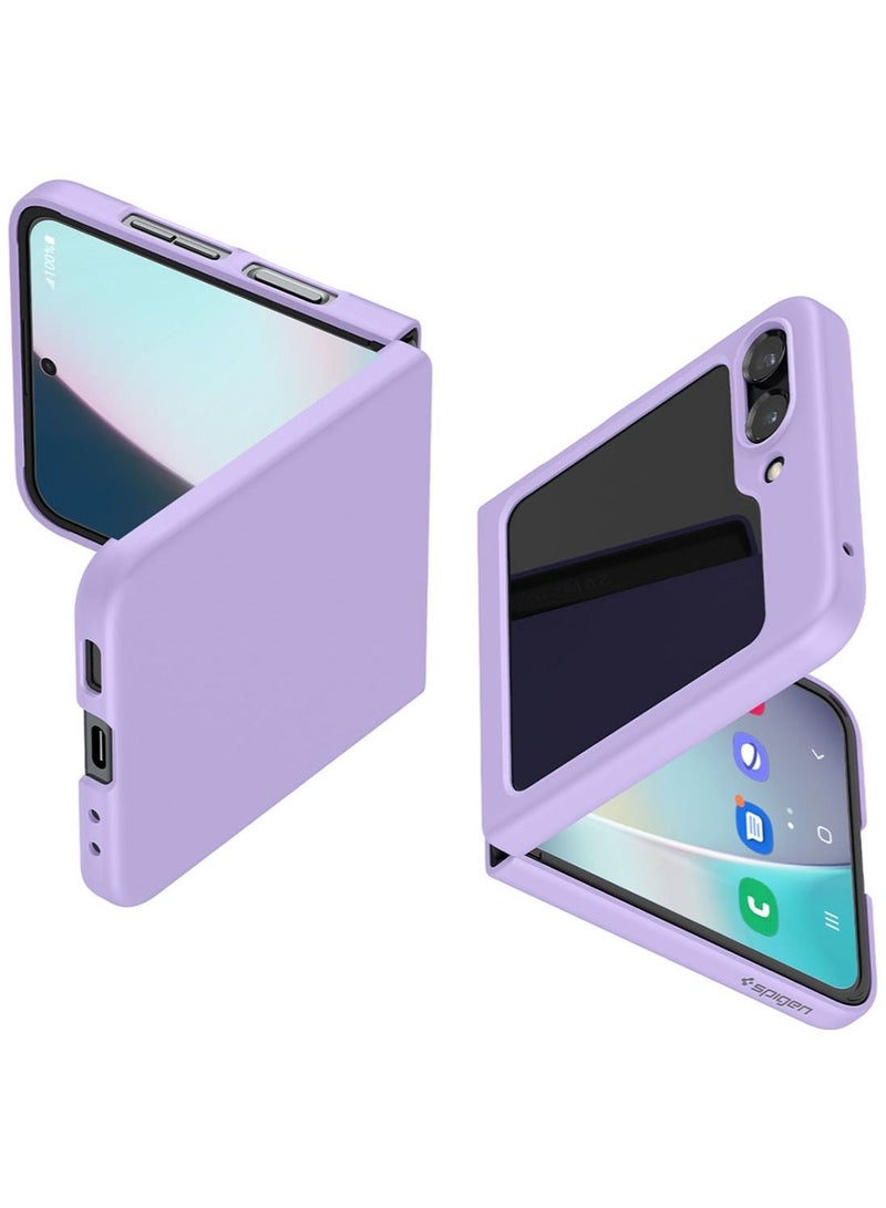Spigen Air Skin Samsung Galaxy Flip 5 Case Cover (2023) - Rose Purple - Image 1