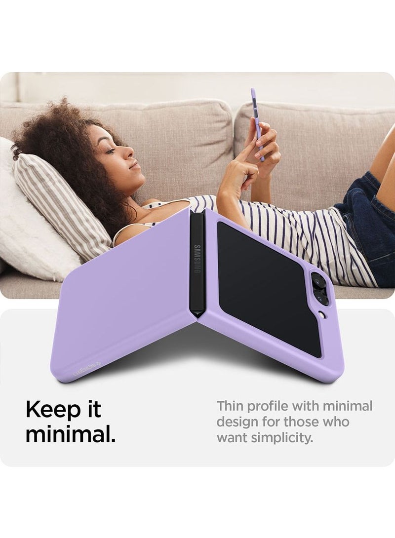 Spigen Air Skin Samsung Galaxy Flip 5 Case Cover (2023) - Rose Purple - Image 5