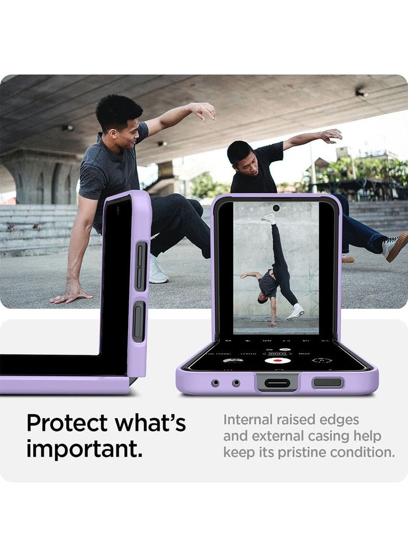 Spigen Air Skin Samsung Galaxy Flip 5 Case Cover (2023) - Rose Purple - Image 4