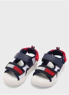 TOMMY HILFIGER Kids Velcro Sandals  - Image 4