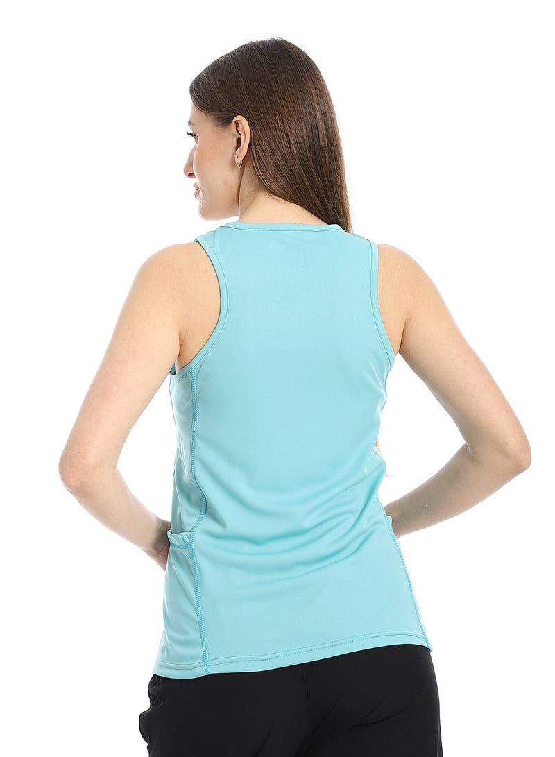 Caesar Women's Cut Sports T-Shirt with Side Pockets - Image 4