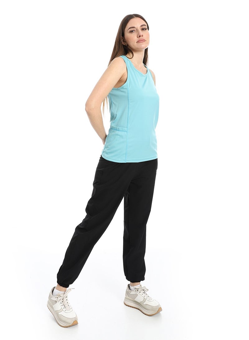 Caesar Women's Cut Sports T-Shirt with Side Pockets - Image 1