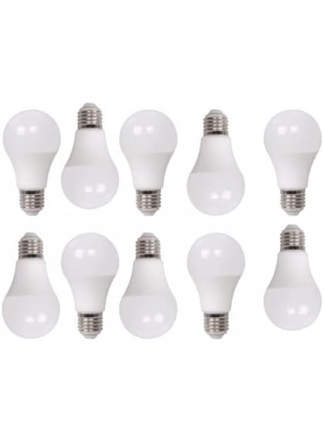 لمبة ليد  10 لمبات مصابيح ابيض 12 وات