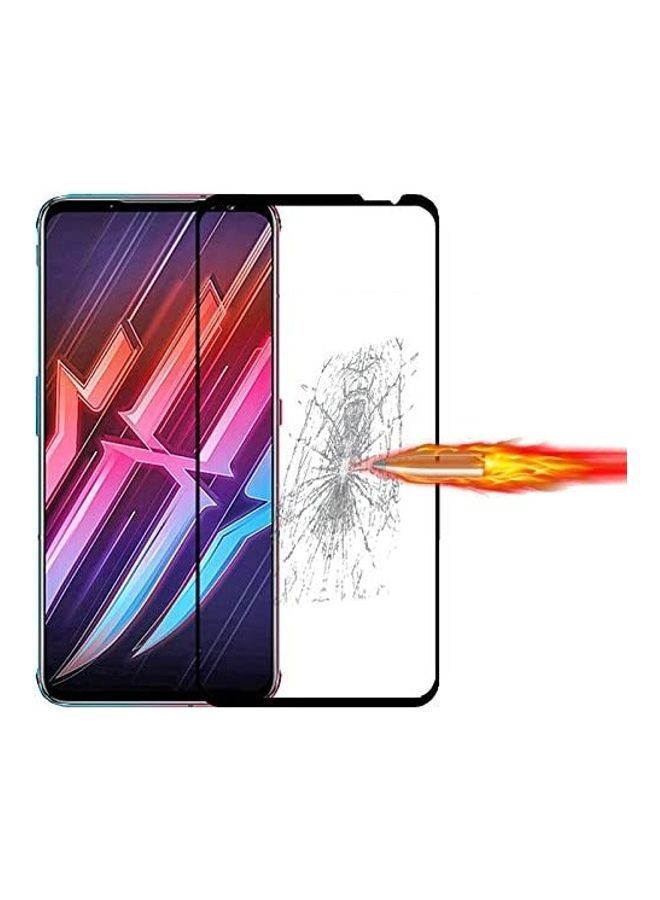 NIBEMINENT Ultra Slim Full Screen Protector For Nubia Red Magic 6 Clear/Black  - Image 2