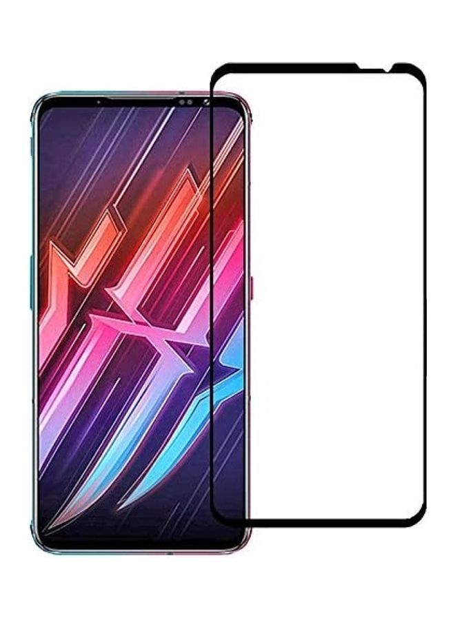 NIBEMINENT Ultra Slim Full Screen Protector For Nubia Red Magic 6 Clear/Black  - Image 1