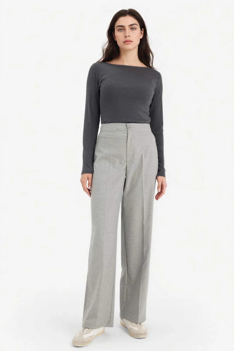 DeFacto Wide Leg Double Pocket Trousers
