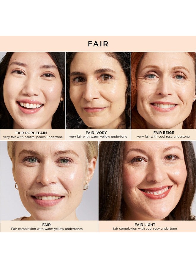 IT Cosmetics CC+ Nude Glow Lightweight Foundation + Glow Serum with SPF 40 - With Niacinamide, Hyaluronic Acid & Green Tea Extract - Fair Light - 1.08 fl oz - Image 4