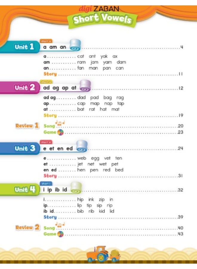 Oxford Phonics Book Word 2 Short Vowels - Image 3
