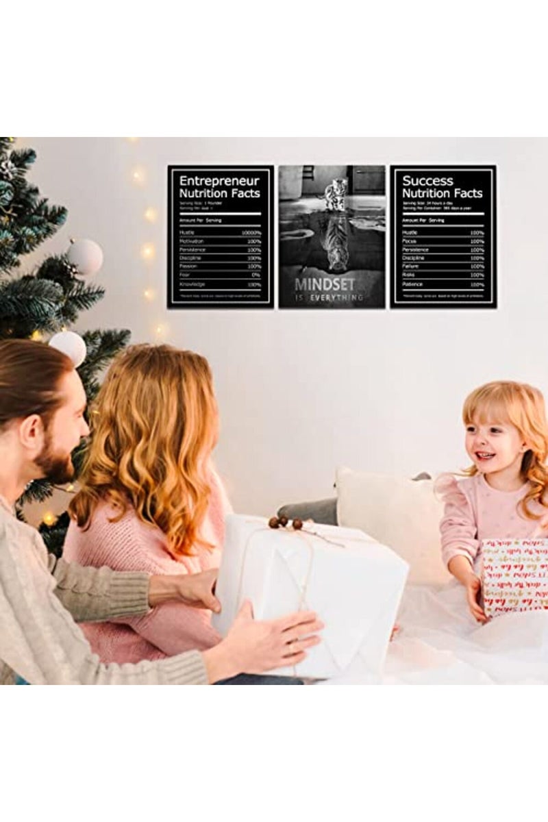 KAWAHONE Motivational Mindset Canvas Wall Art - Image 4