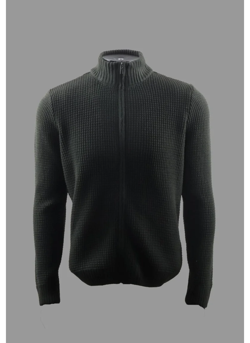 Alexander Gardi Alexandergardı Turtleneck Zippered Knitwear Cardigan (E22-5714)