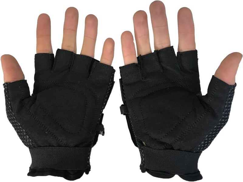 MAddog Tactical Half-Finger Paintball Airsoft Gloves - Image 2