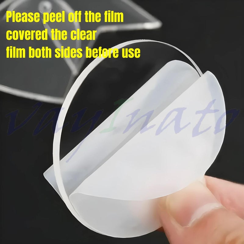 VAYINATO ® 4Cm Betta Training Round Double-Sided Mirror With Interactive Floating Ball, Exercise Circle | Smooth Edges By Petzlifeworld, Multicolor - Image 4