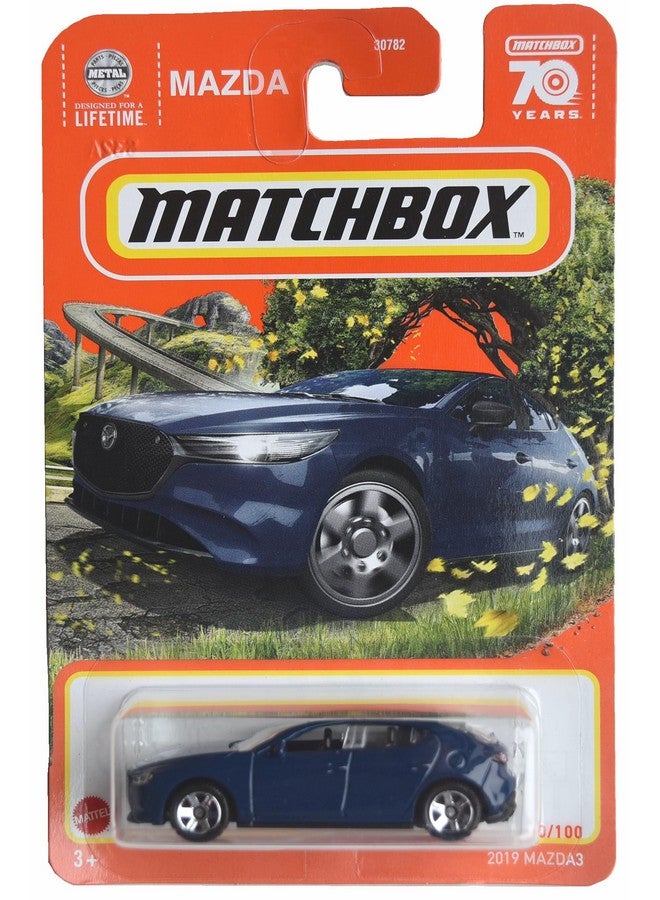 MATCHBOX Matchbox 2019 Mazda3, Blue 50/100 