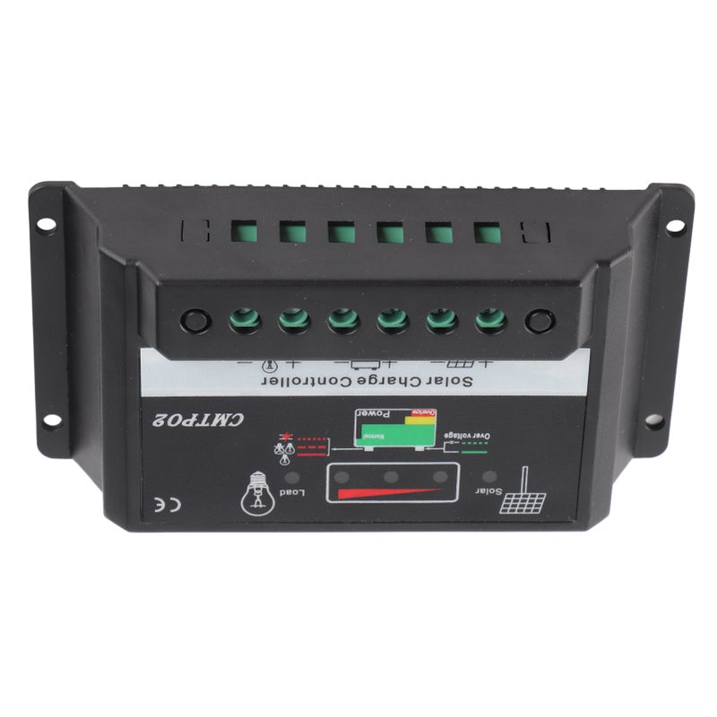 Portable Safety 30A 12/24V Solar Panel Battery Regulator Charge Charging Controller - Image 5