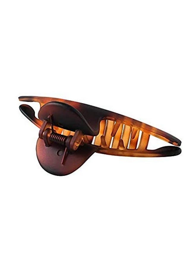 BIRDWARE Women's Plastic Fashion Multi Colour Hair Clutch/Claws/Clips for Girls and Women - (pack of 1) (Brown_colour) - Image 3