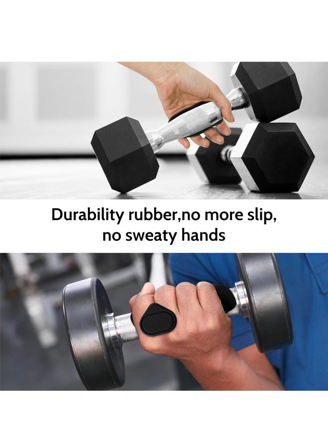 JVSCAM Anti-Slip Workout Grips - Ergonomic Rubber Hand Protector Gloves for Weight Lifting, Pull-Ups, Gym Training and Exercise, for men and women - Image 5