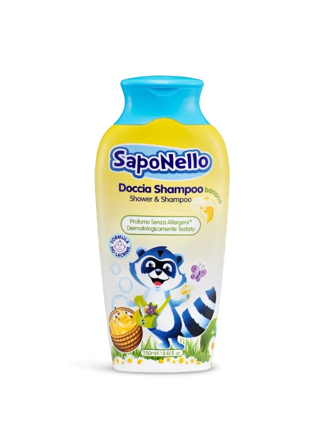SapoNello Delicate Shower Shampoo 250ml