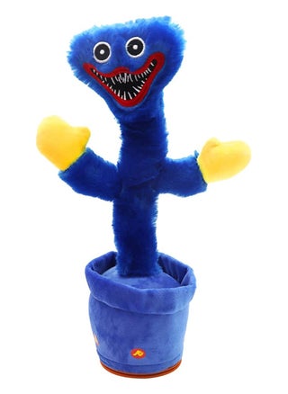 Dancing Cactus Huggy Wuggy Toy for Kids,Talking Huggy Wuggy Plush Singing Cute Soft Gift,Talking Poppy Playtime Toy Attract Children's Attention Record Repeating What You Say with 120 Music(Blue) - pzsku/ZB4B348F9DB09572DFD81Z/45/_/1727936933/aee991ca-1f61-46f2-8e14-c771e624029d