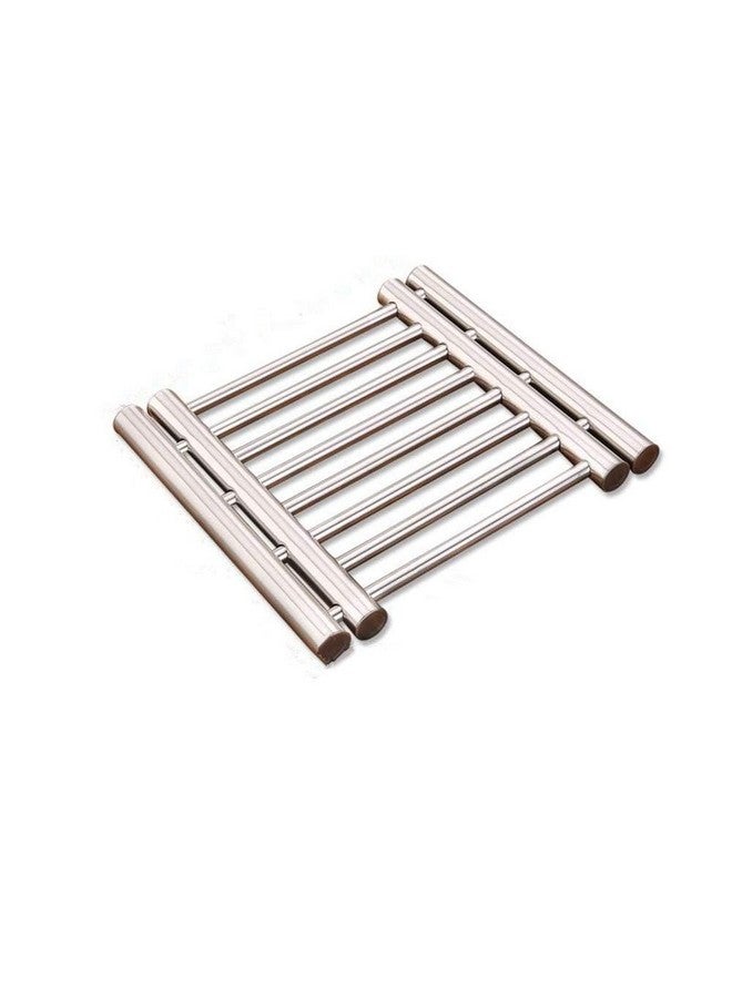 CYROX Stainless Steel Adjustable Cooking Pot Coaster & Heat Insulation for Dining Tableware Insulation Pad - Home Accessories (1PCs) - Image 1