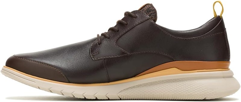 Hush Puppies أحذية بني داكنة مزودة بأربطة - Image 3