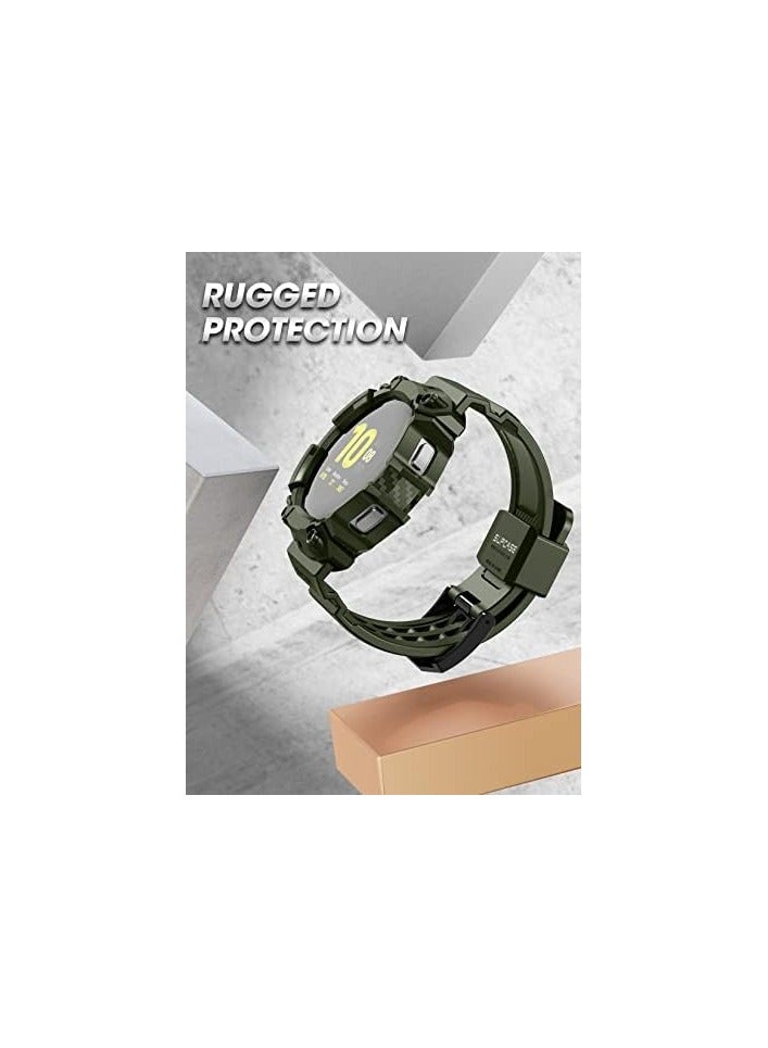 SUPCASE [Unicorn Beetle Pro] Series Case for Galaxy Watch 4 [44mm] 2021 Release, Rugged Protective Case with Strap Bands - Image 2