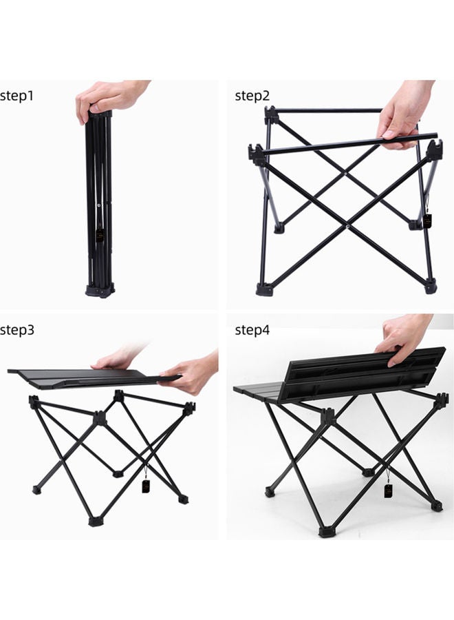 Loquat Portable Camping Table With Carry Bag 68x46x40cm 68x46x40cm - Image 2