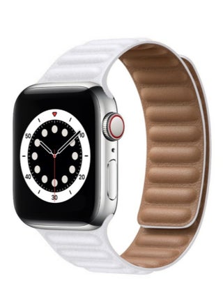 Compatible with Apple Watch Band 45mm,Genuine Leather Watch Strap Replacement for Apple Watch Series 7/ - pzsku/ZB4B3A501467055C6A154Z/45/_/1698568729/c53d6afd-85e5-447c-967d-5e6308fedc53