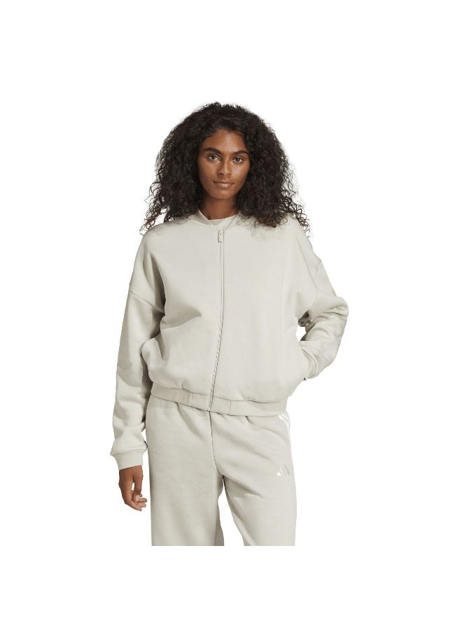 Adidas adidas essentials contemporary logo bomber women track top  - Image 3