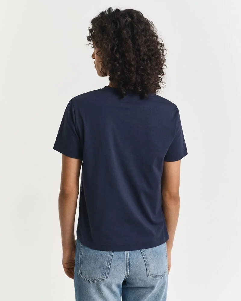GANT Regular Tonal Shield Ss T-Shirt