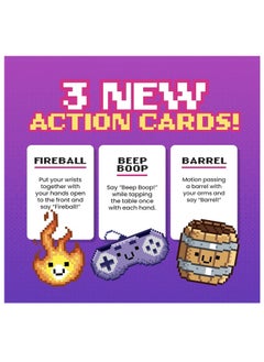 blue orange Blue Orange Taco Cat Goat Cheese Pizza 8-Bit Edition Card Game  - Image 3
