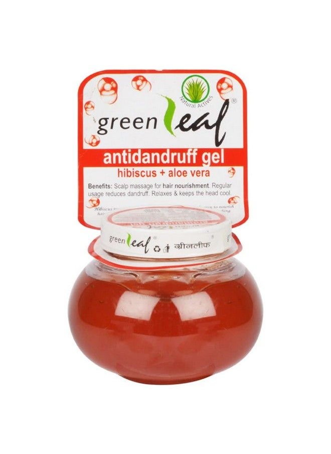Green Leaf - Pure Aloevera Skin Gel Natural Care For Healthy Glowing & Refreshing Skin 500G+60G Antidandruff Gel Hibiscus+Aloe Vera Helps To Reduce Dandruff Scalp Dryness Scalp To Itching 500G - Image 1