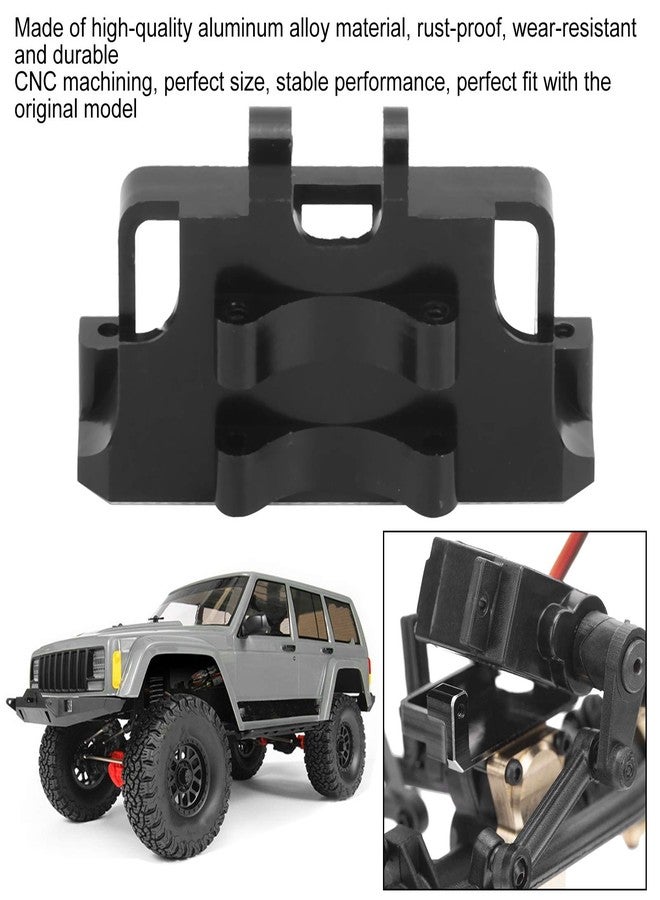 DAUERHAFT Aluminum Alloy Steering Servo Bracket for Axial SCX24 90081AXI00002 124 RC Car, Small Lightweight Wear Durable - Image 3